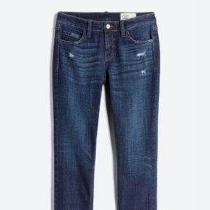 Cosmic Blue Love Adrienne Boyfriend Distressed Jean